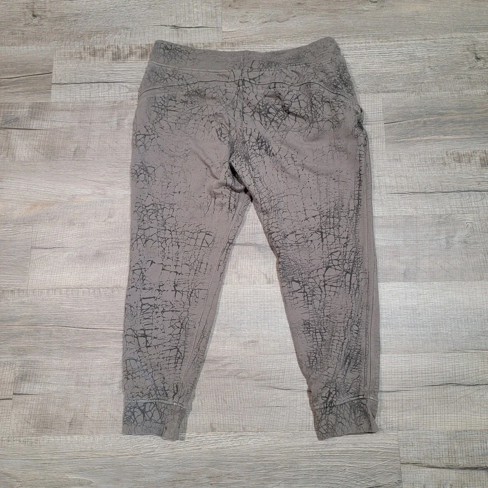 Lululemon Athletica Scuba Knit Jogger Pants Size 14 Pockets Stretch‎ Drawstring